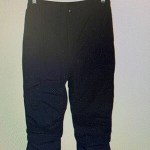 Kids Black Winter Pants